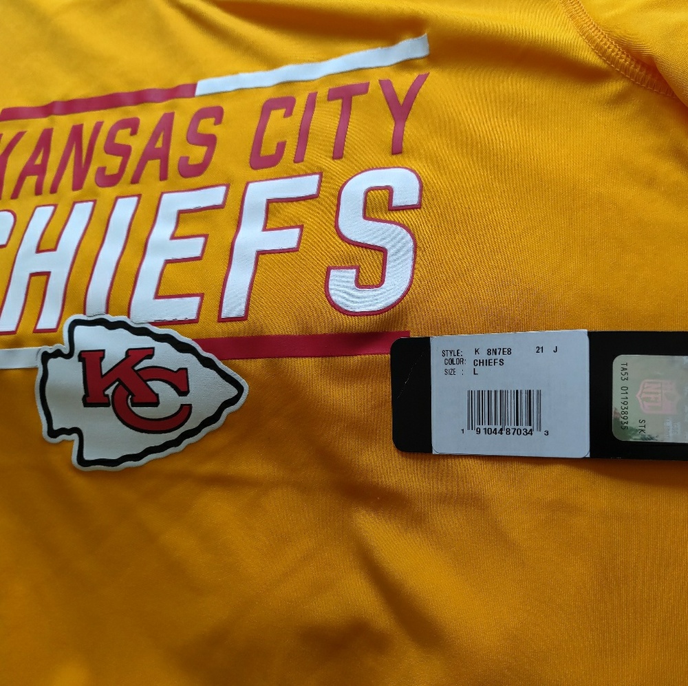 Authentic Kansas City Chiefs Dri Fit Shirt